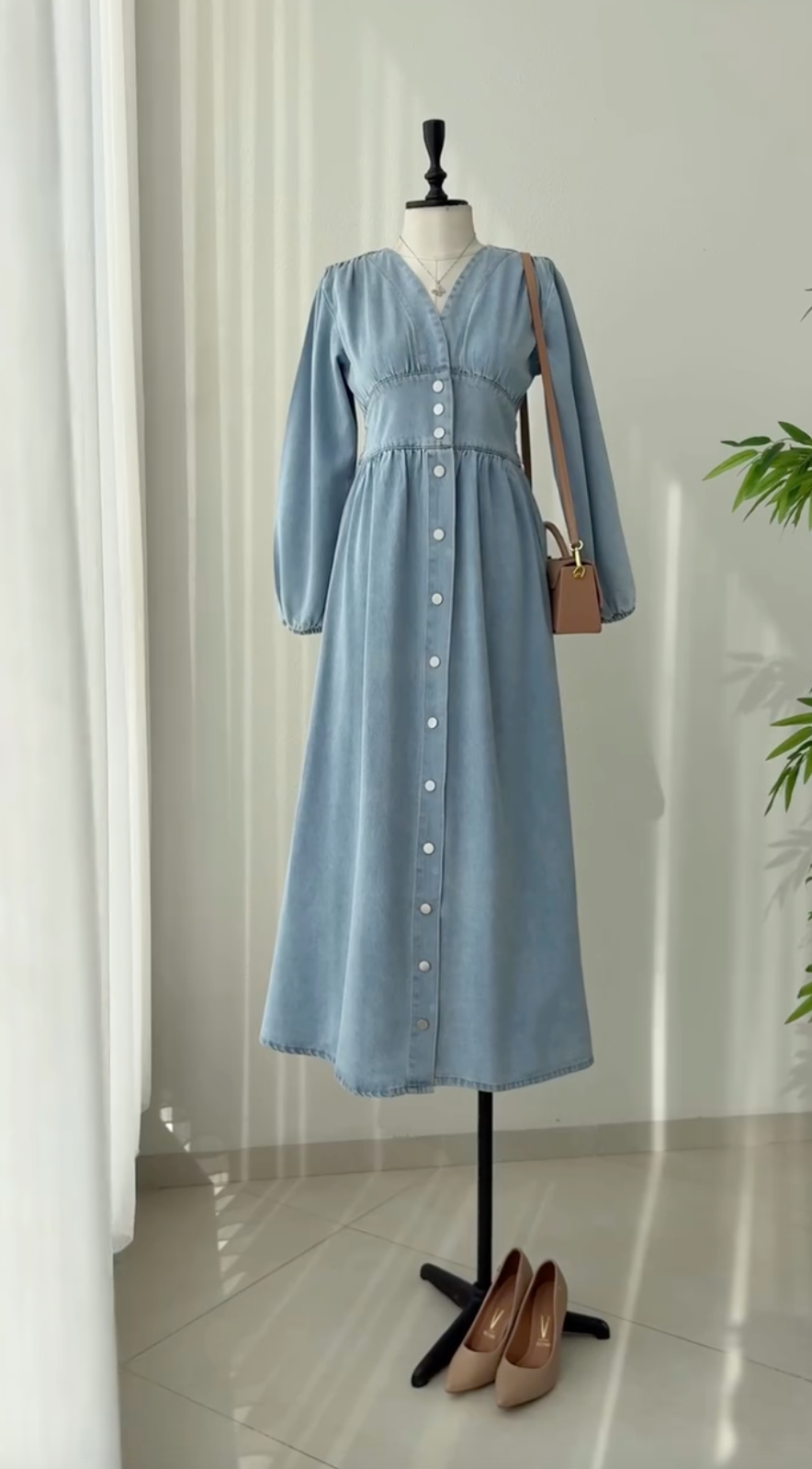 Skyla Denim Dress